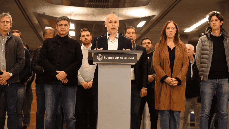 Rodríguez Larreta defendió el vallado en Recoleta